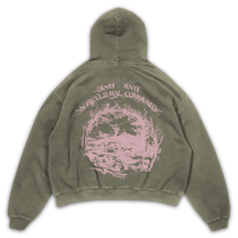 ANTI-ANTI Hoodie - Olive - Back