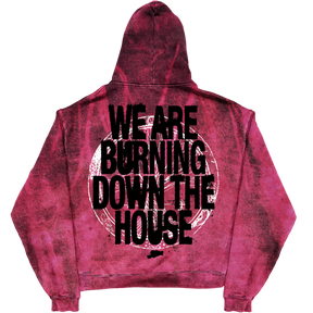 CIRCLE BURNING HOODIE
