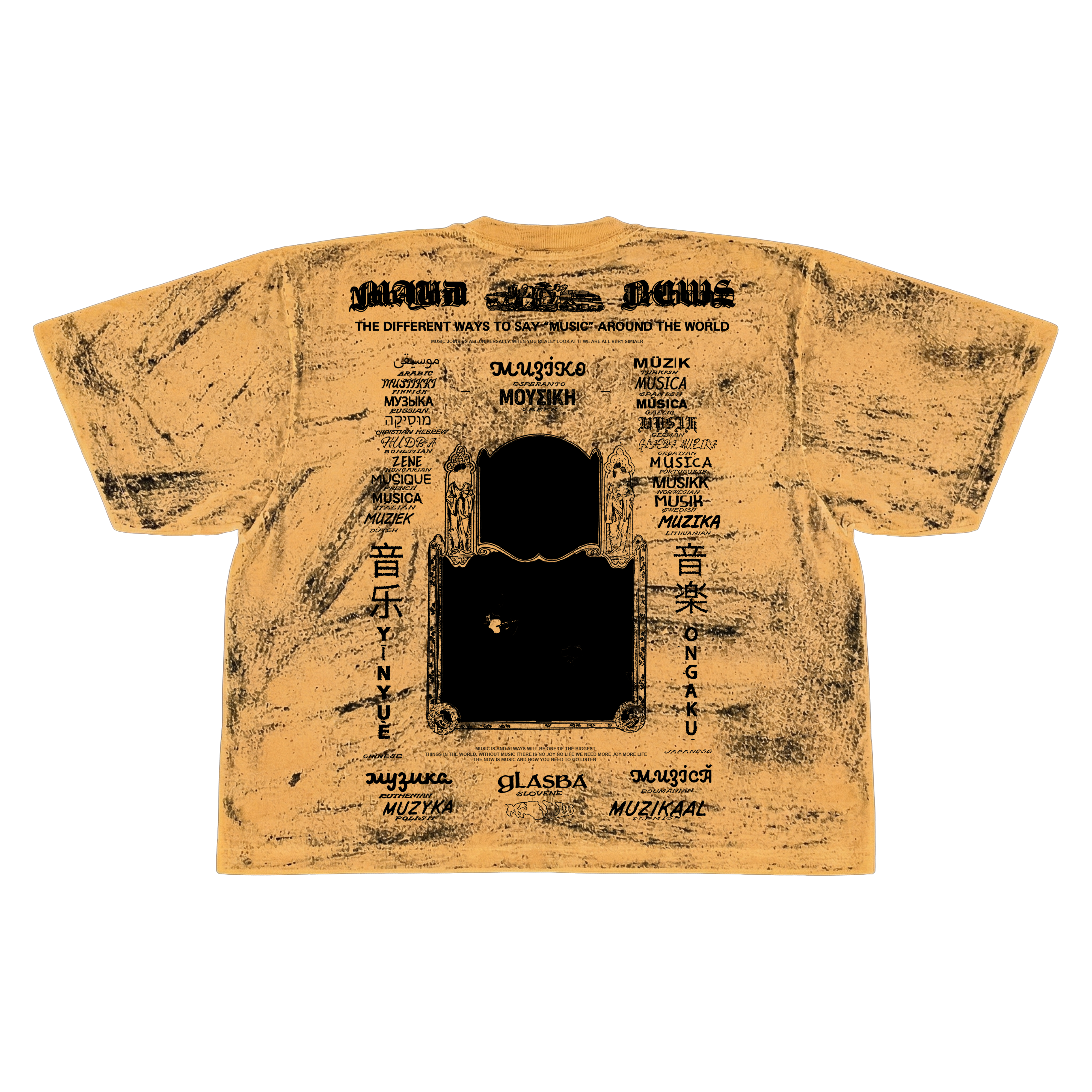 Music News Noise Tee (BLK)