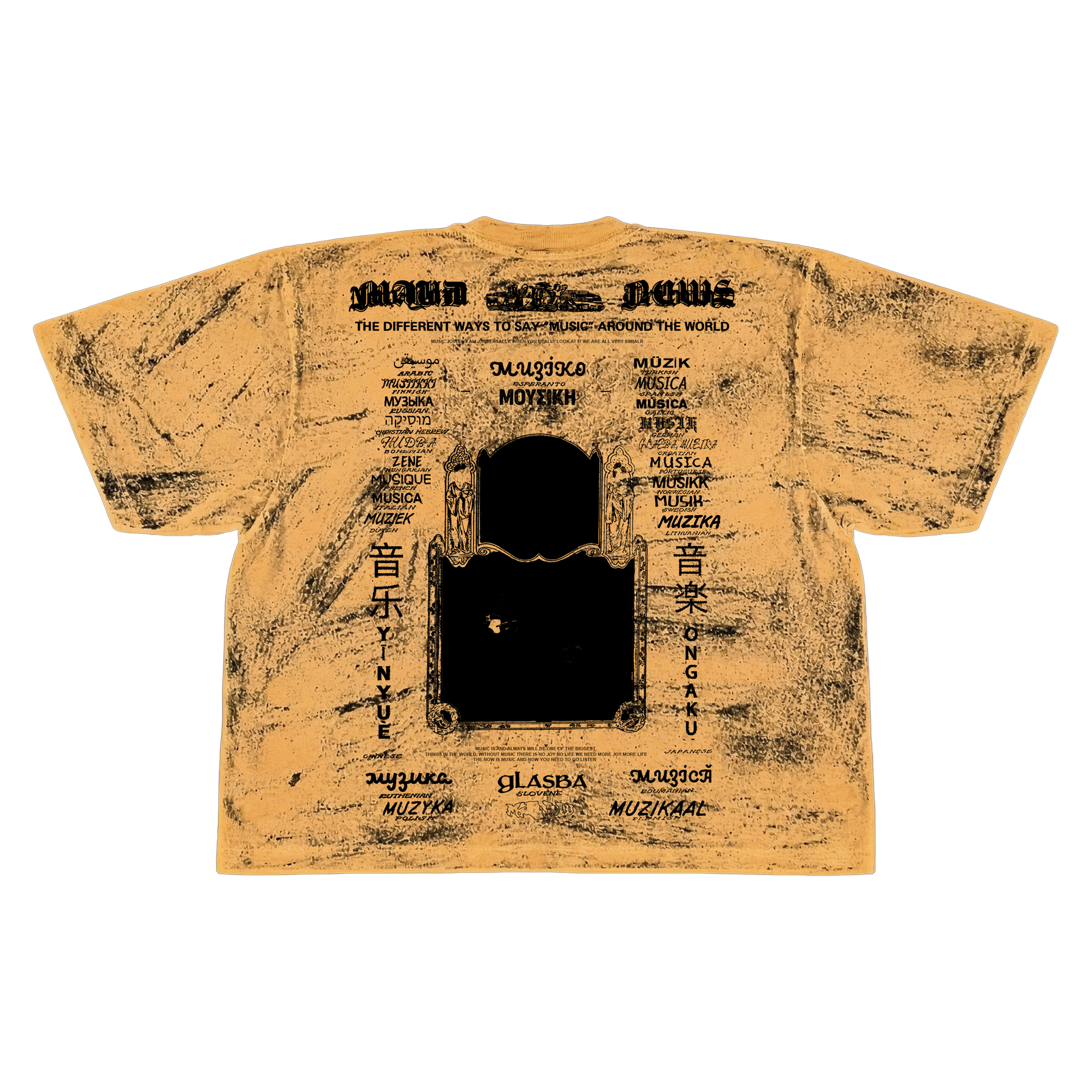 Music News Noise Tee (BLK)