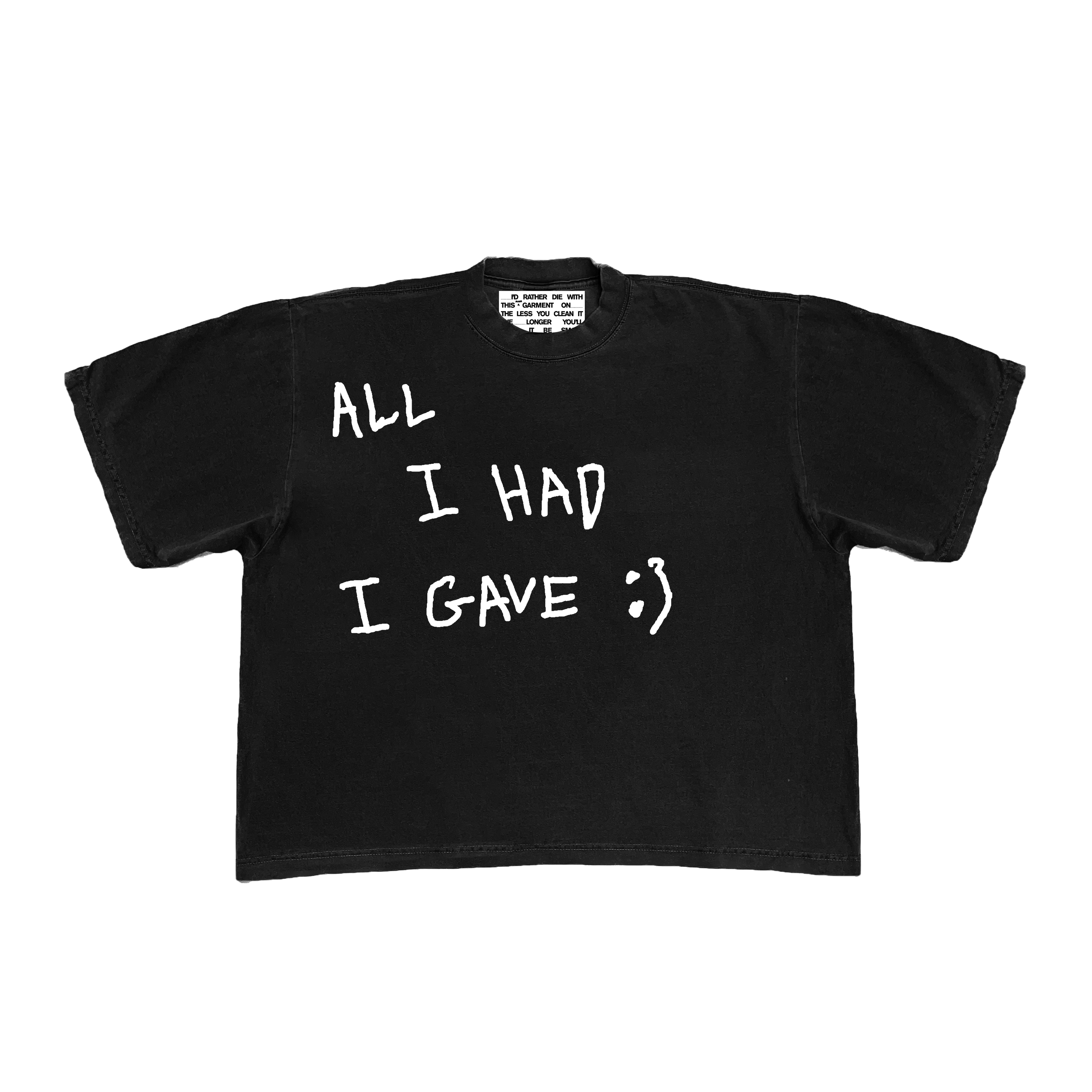 BASIC BLACK TEES