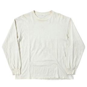 Blank Long Sleeve Tee White