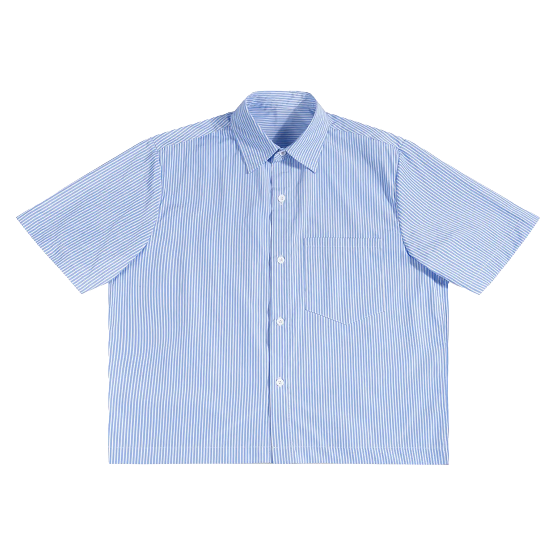Blank Boxy Button Up - Front