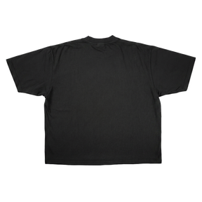 Blank Drop Tee - Black - Back