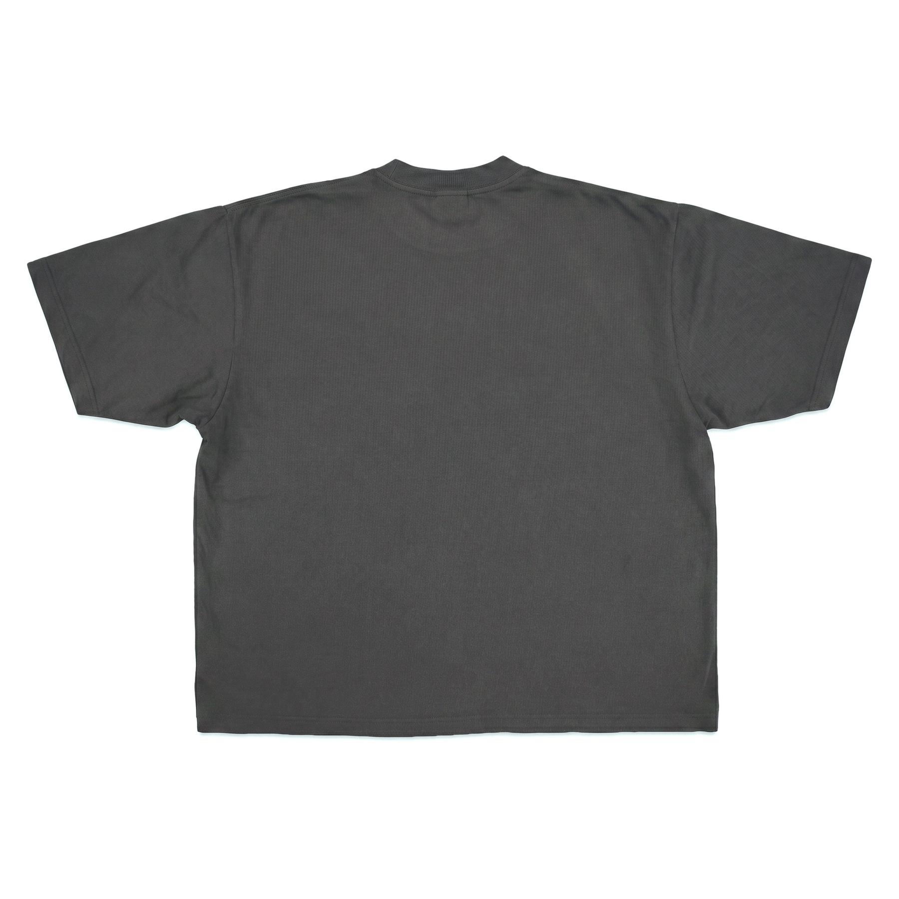 Blank Drop Tee - Grey - Back