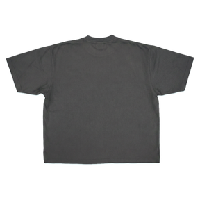 Blank Drop Tee - Grey - Back