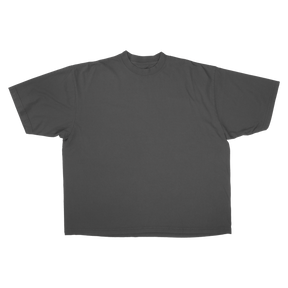 Blank Drop Tee - Grey - Front