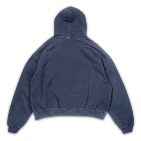 Blank Hoodie - Blue - Back