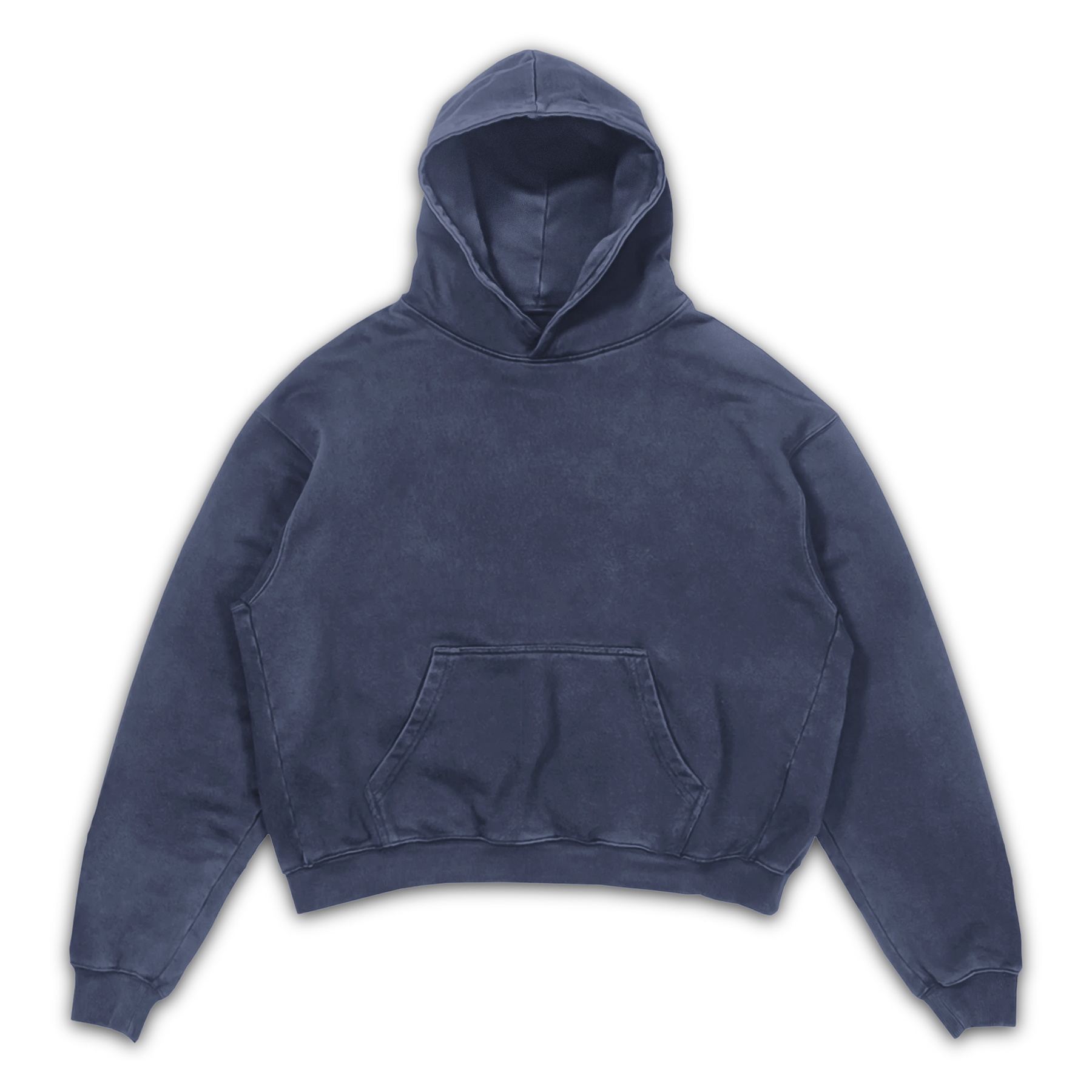 Blank Hoodie - Blue - Front