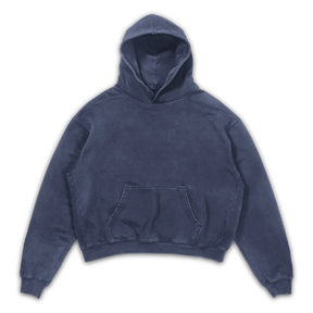 Blank Hoodie - Blue - Front