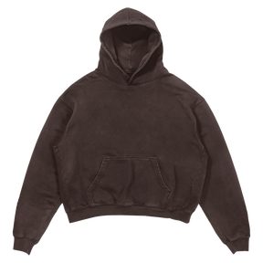 Blank Hoodie - Brown - Front
