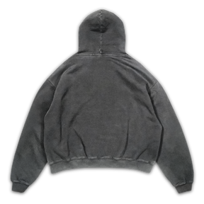 Blank Hoodie - Grey - Back