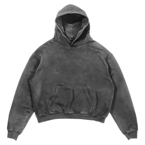 Blank Hoodie - Grey - Front