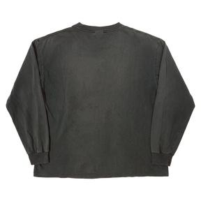 Blank L/S Tee - Black - Back