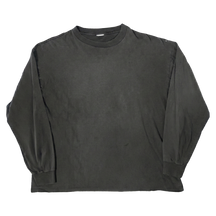 Blank L/S Tee - Black - Front