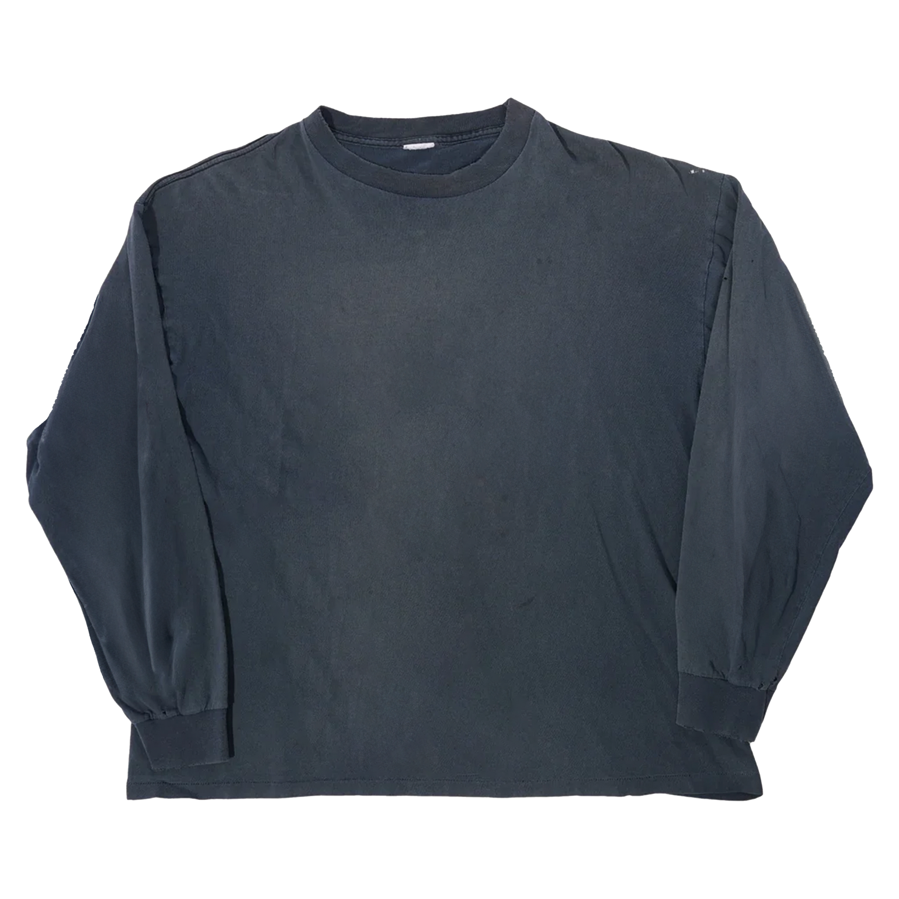 Blank L/S Tee - Blue - Front
