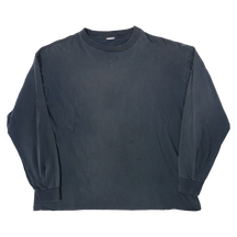 Blank L/S Tee - Blue - Front