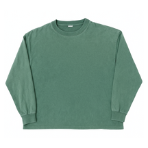 Blank L/S Tee - Green - Front