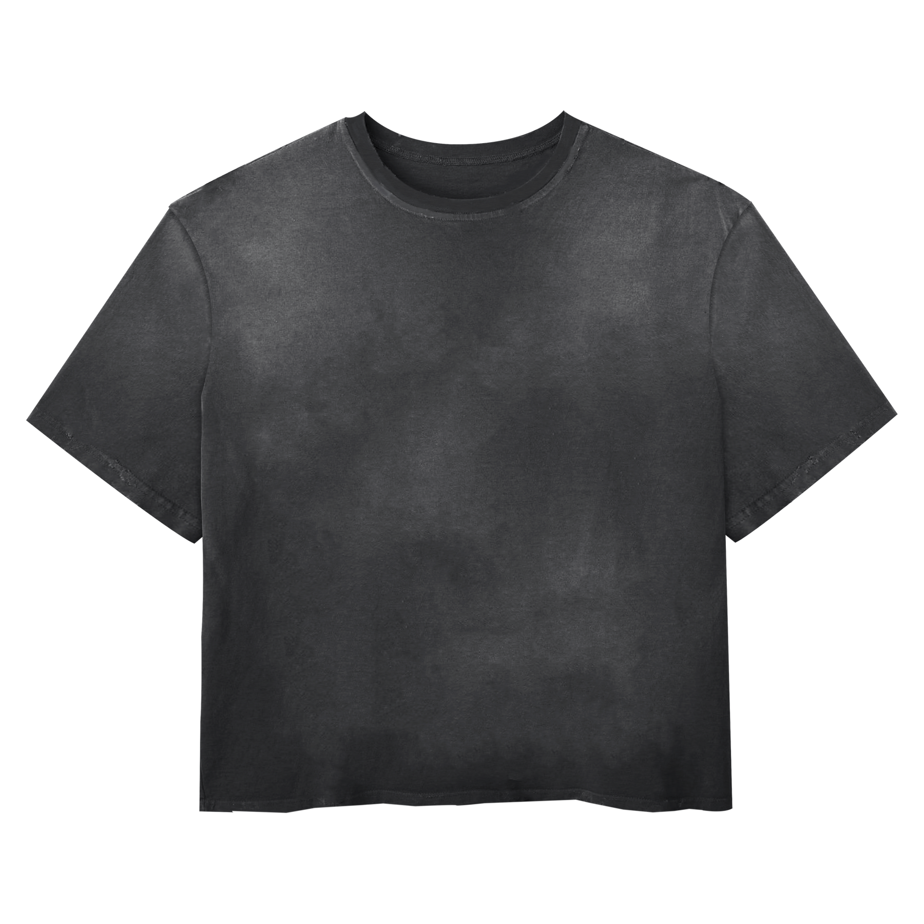 Blank Tee - Black - Front