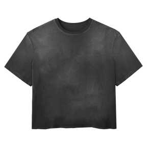 Blank Tee - Black - Front
