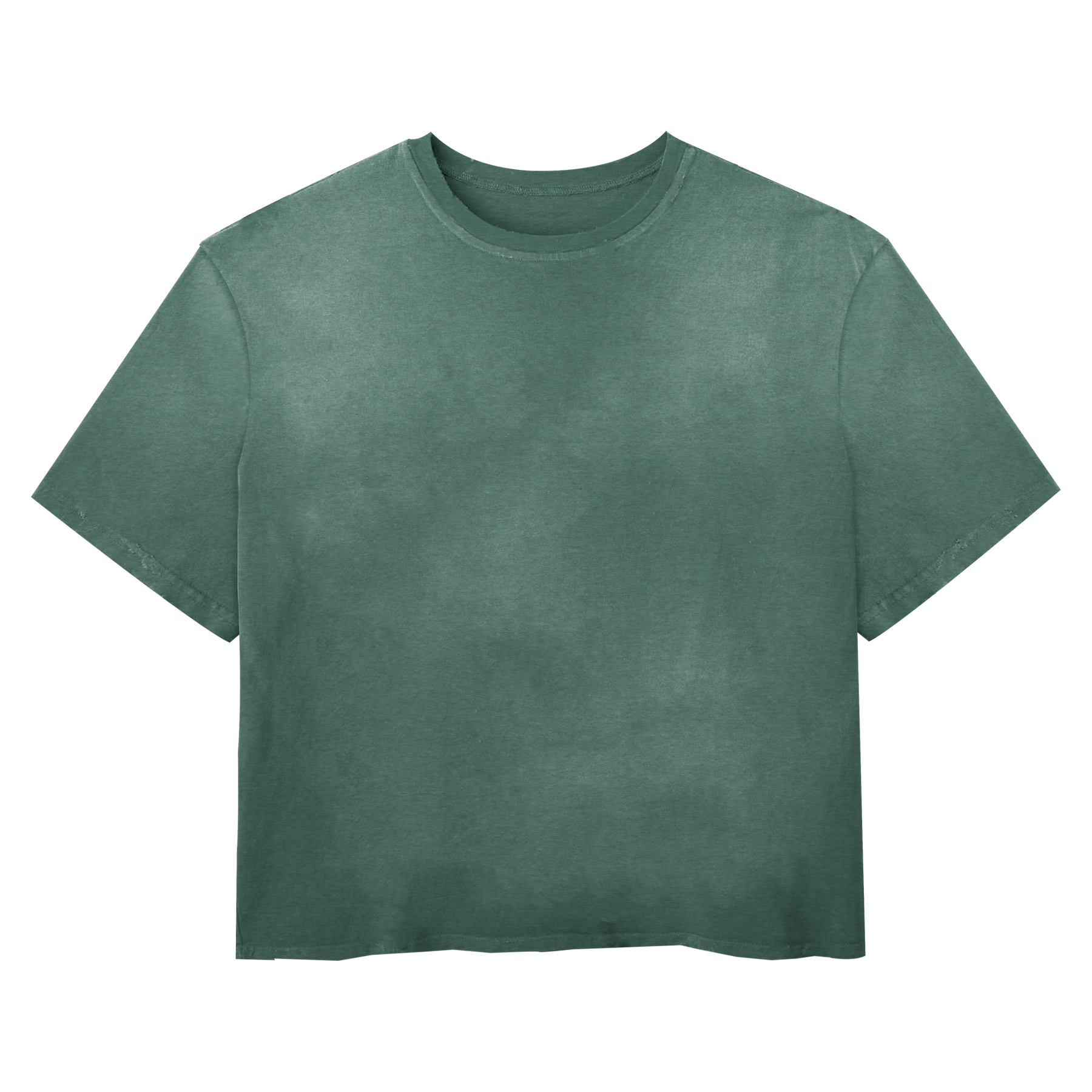 Blank Tee - Green - Front