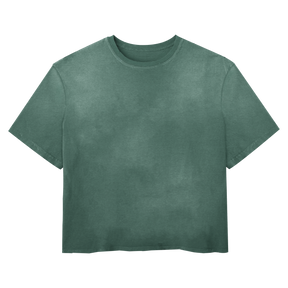 Blank Tee - Green - Front