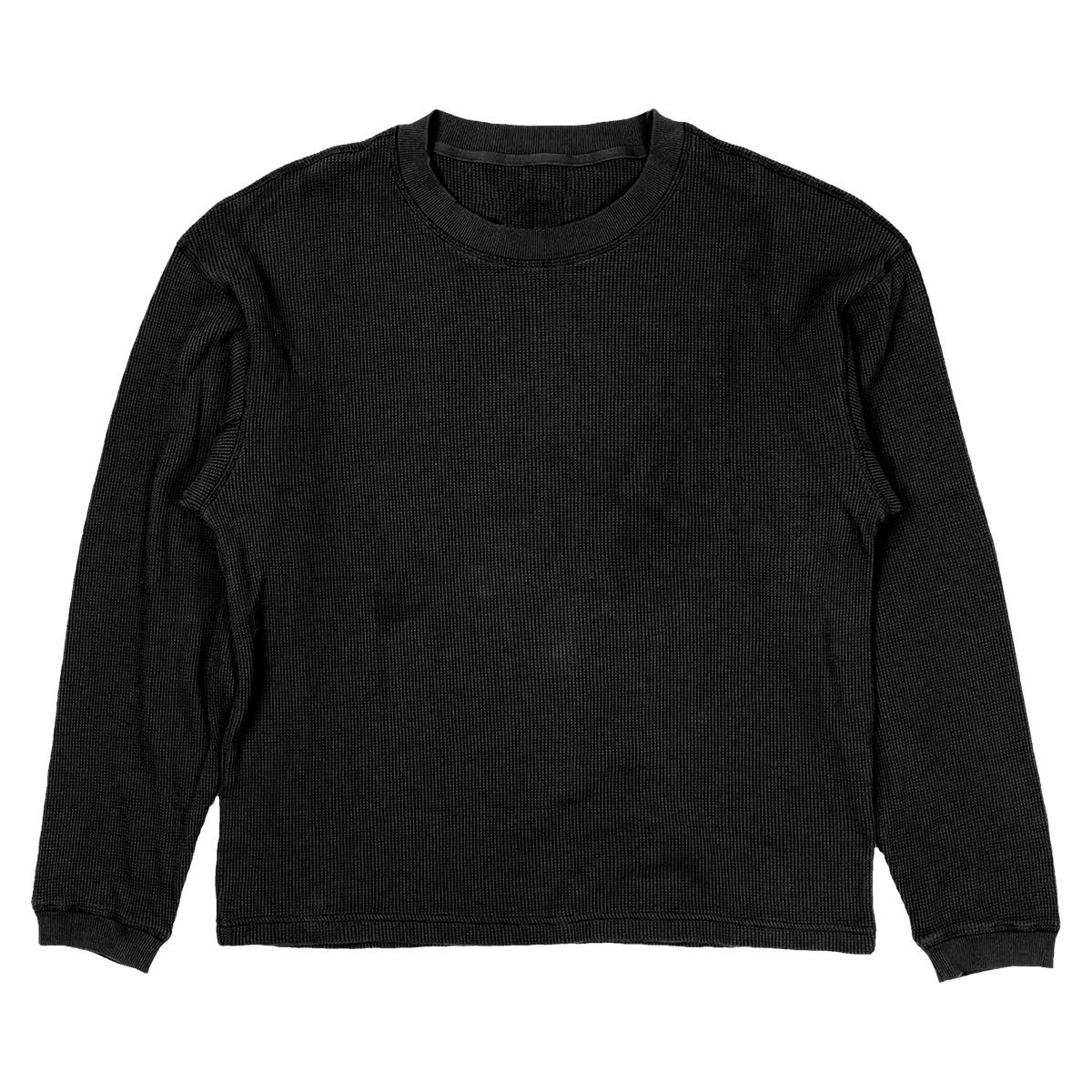 Blank Thermal - Black - Front
