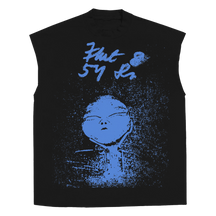 Alien Sleeveless Tee - Black - Front