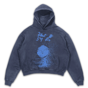 Alien Hoodie - Blue - Front