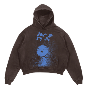 Alien Hoodie - Brown - Front