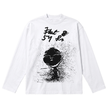 Alien Baggy L/S Tee - White - Front