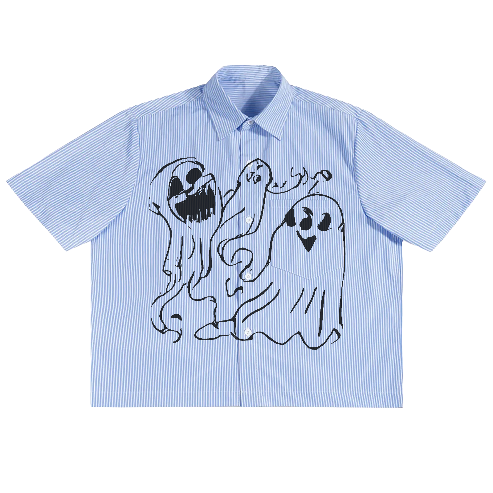 Casper Boxy Button Up - Front