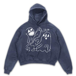 Casper Hoodie - Blue - Front
