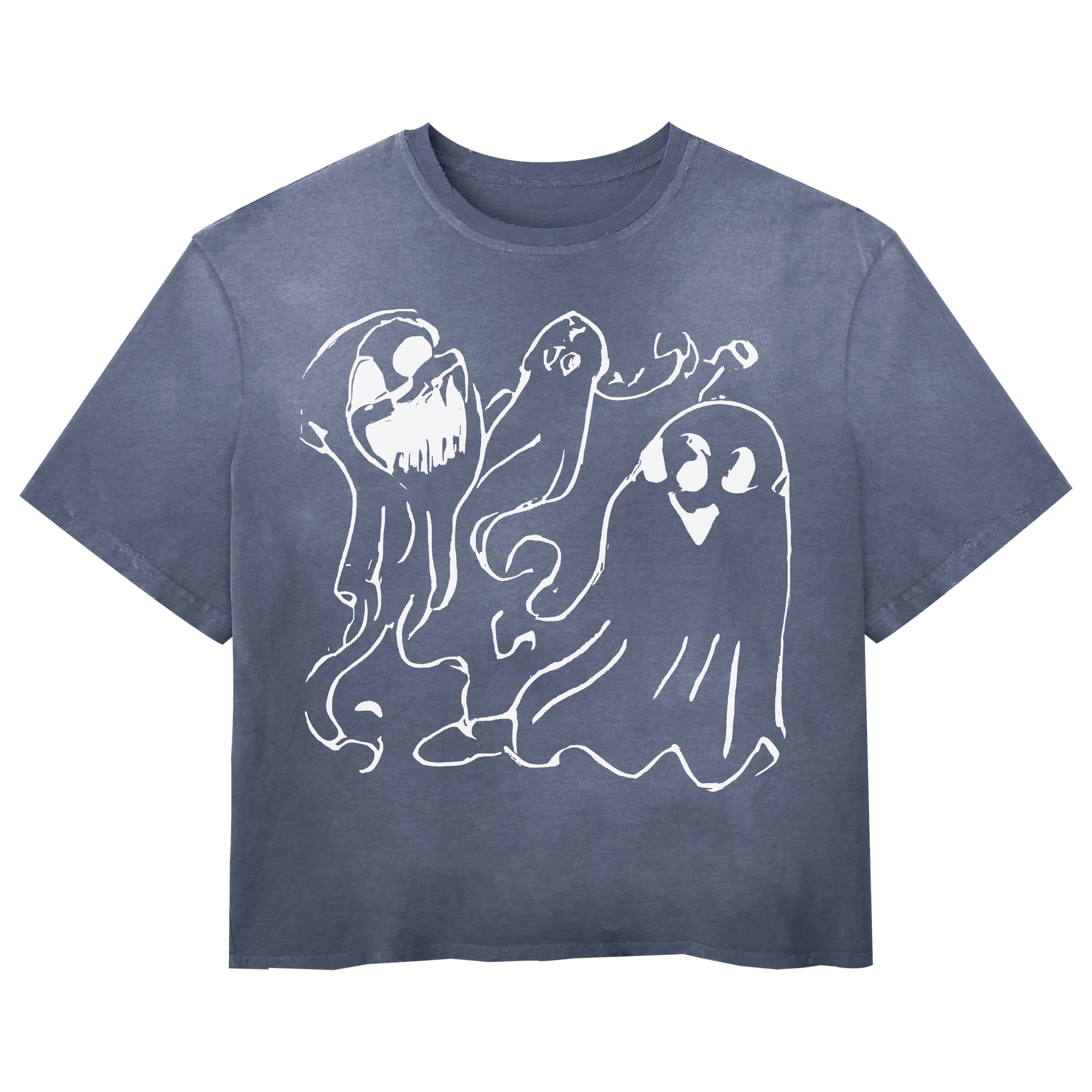 Casper Tee - Blue - Front
