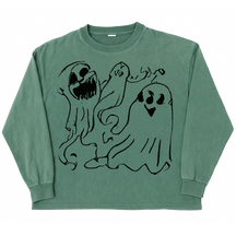 Casper L/S Tee - Green - Front