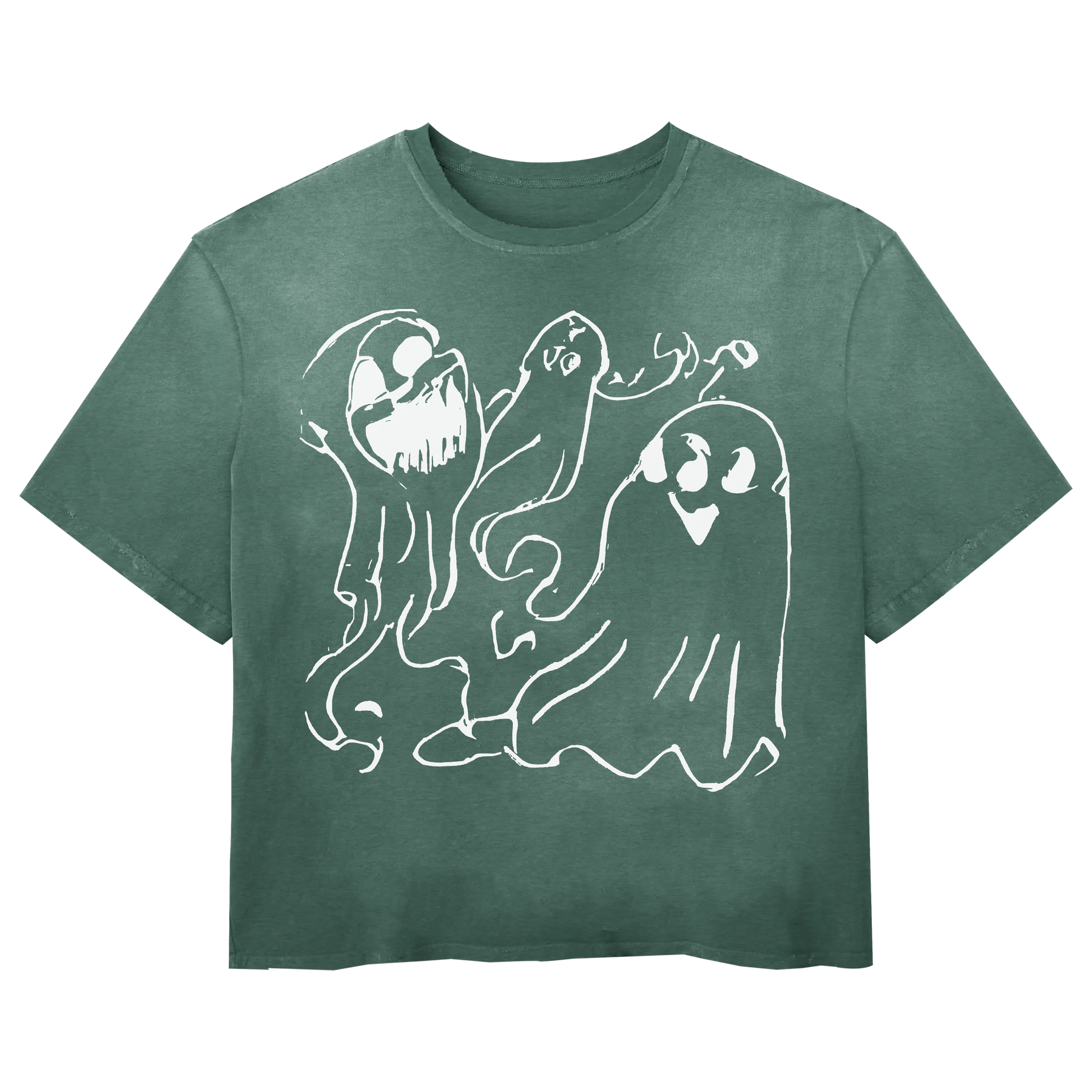 Casper Tee - Green - Front