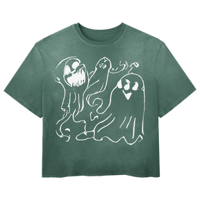Casper Tee - Green - Front