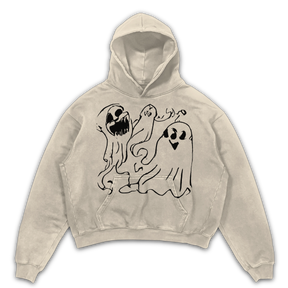 Casper Hoodie - Sand - Front