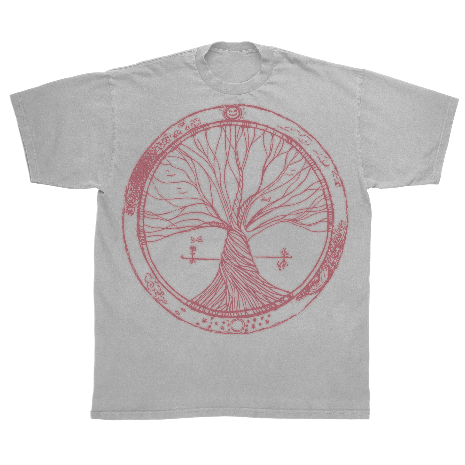 Circle of Life Classic Tee - White - Front