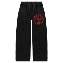 Circle of Life Baggy Sweatpants - Black - Front