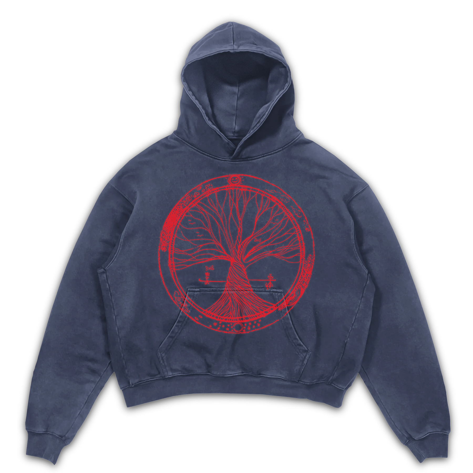 Circle of Life Hoodie - Blue - Front