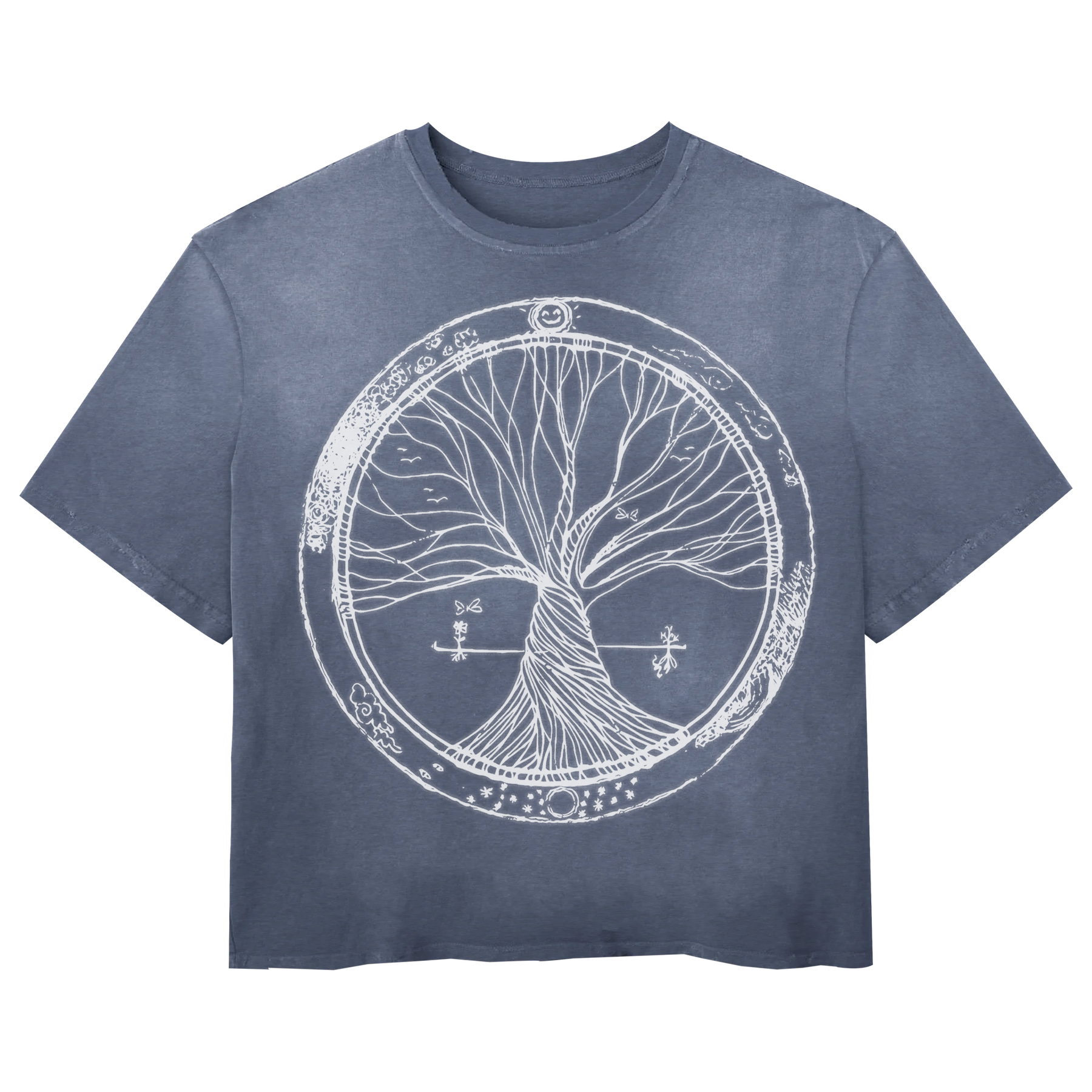 Circle of Life Tee - Blue - Front