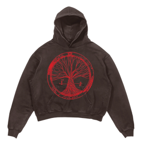 Circle of Life Hoodie - Brown - Front