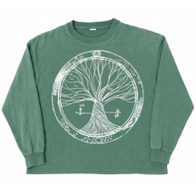 Circle of Life L/S Tee - Green - Front