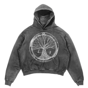 Circle of Life Hoodie - Grey - Front