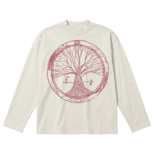 Circle of Life Baggy L/S Tee - Off White - Front