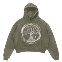 Circle of Life Hoodie - Olive - Front