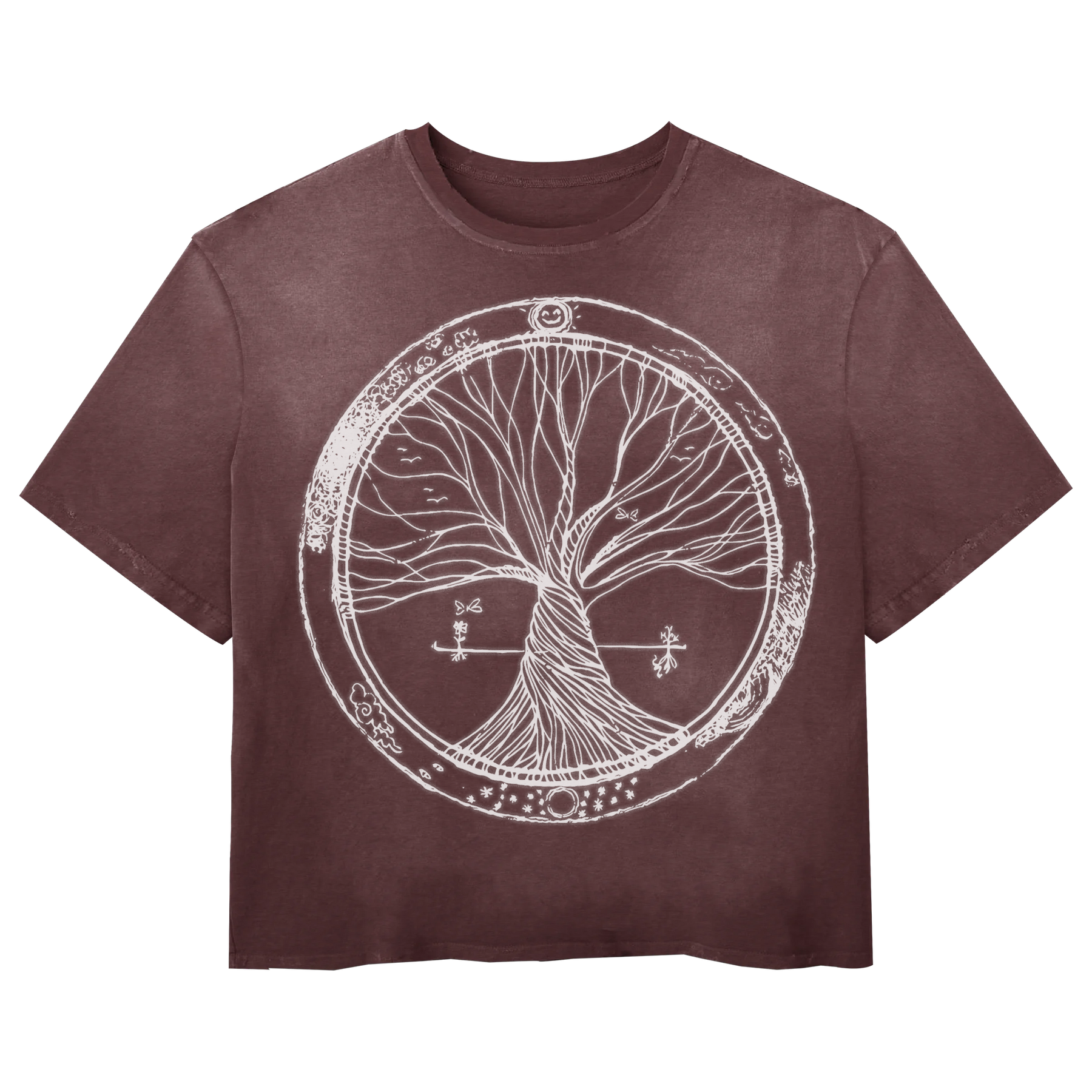 Circle of Life Tee - Red - Front