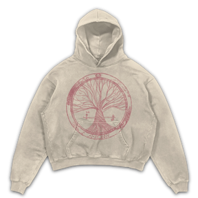 Circle of Life Hoodie - Sand - Front