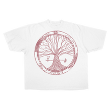 Circle of Life Drop Tee - White - Front